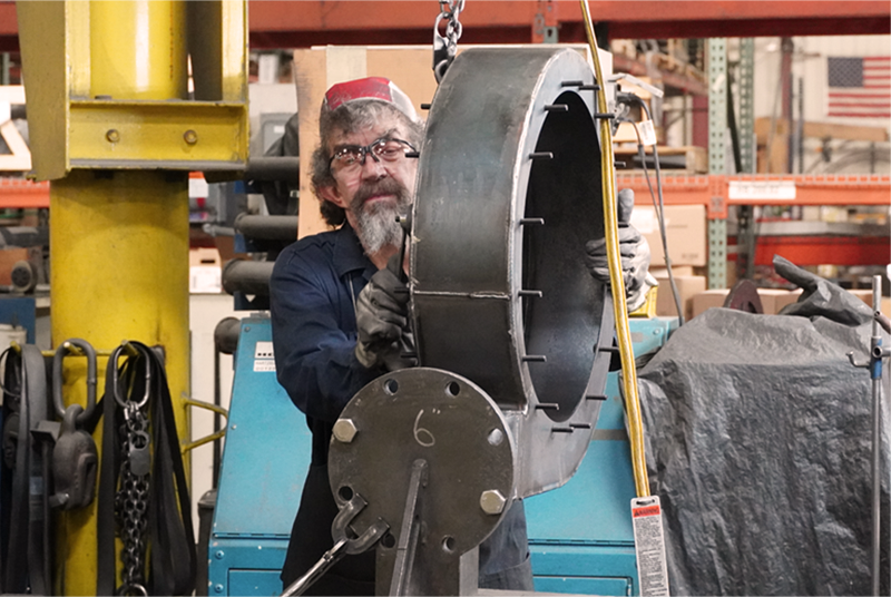 Hartzell image of a welder