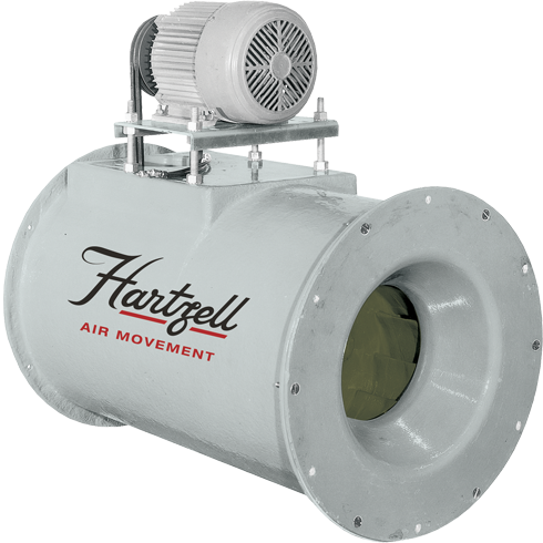 Fiberglass In-Line Centrifugal Fan | Hartzell Air Movement